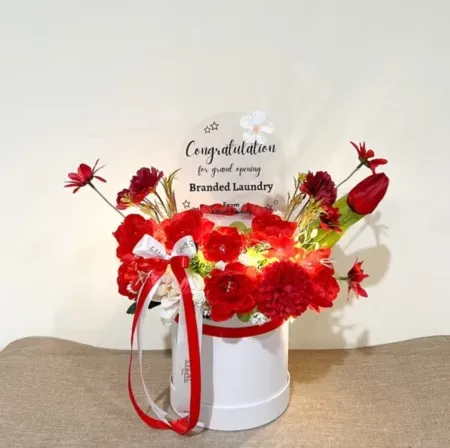 Bloom Box Akrilik Ucapan Grand Opening Kepulauan Anambas